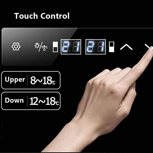 Wine Cooler - Double Wine Storage Zone 24 bottles