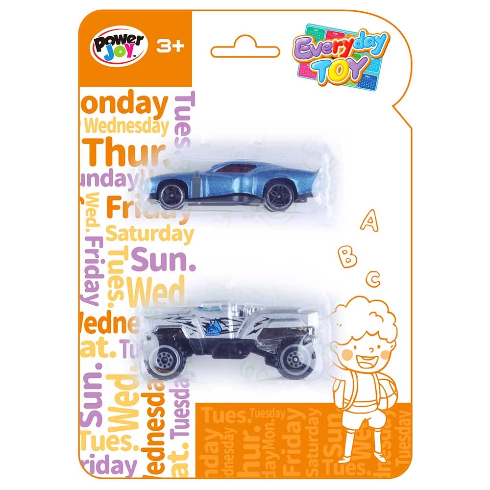 Everyday Toy Alloy Car - 1:64 2pcs