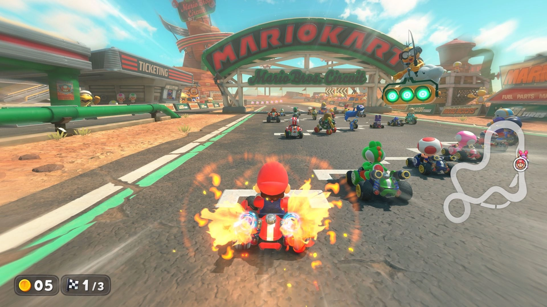 Mario Kart World + Steering wheel - Nintendo Switch 2