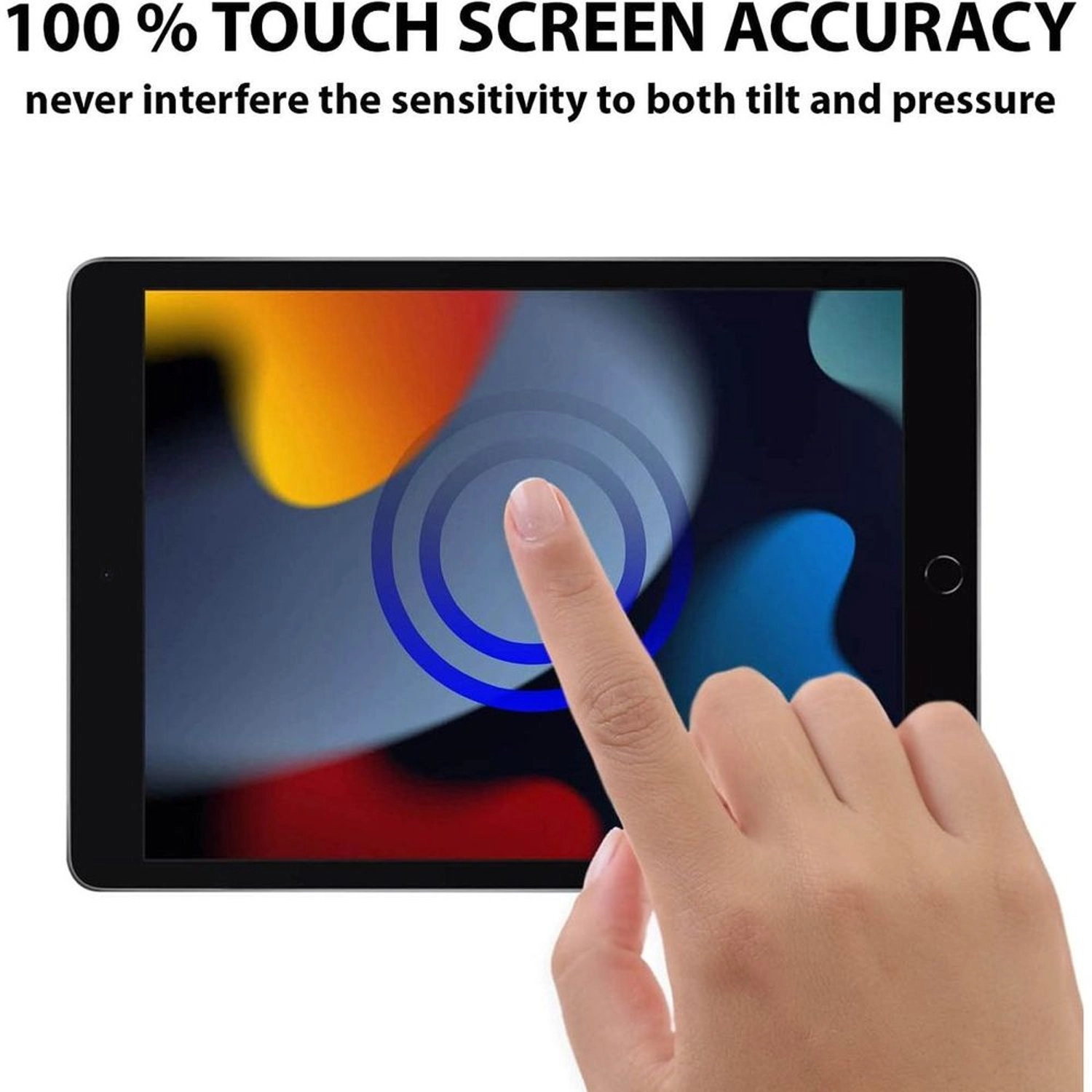 Full Coverage Tempered Glass for iPad 10.2