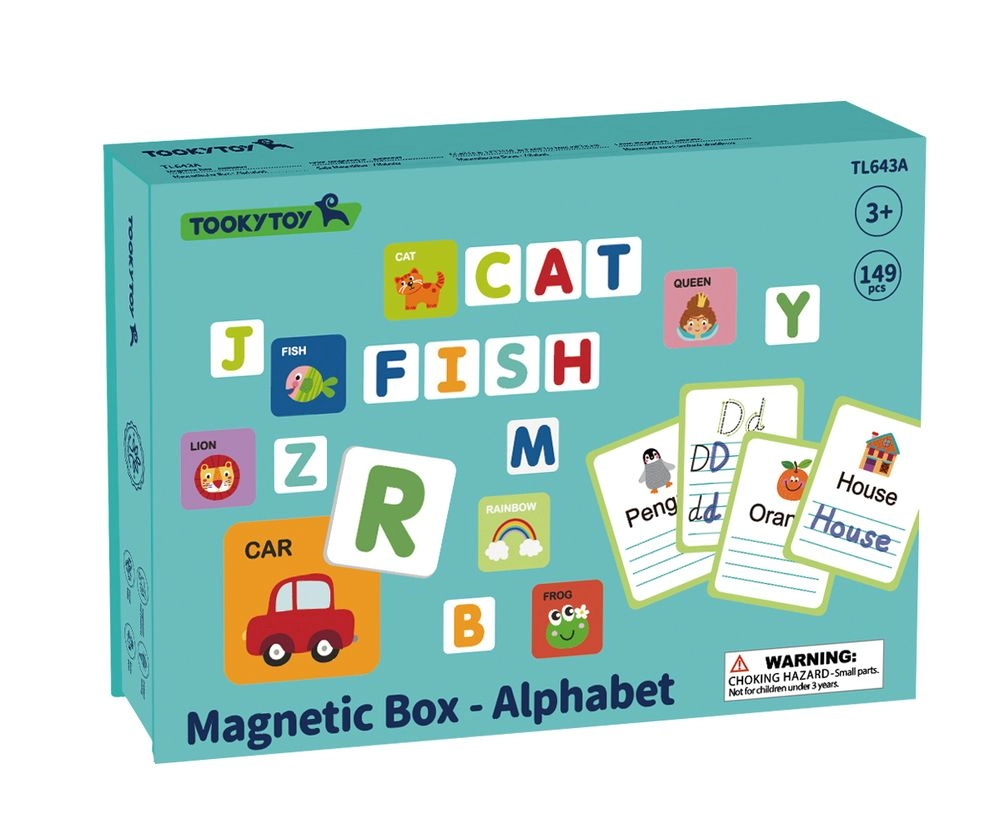 Magnetic Travel Play Box - Suitable for 3 years & above 149pcs