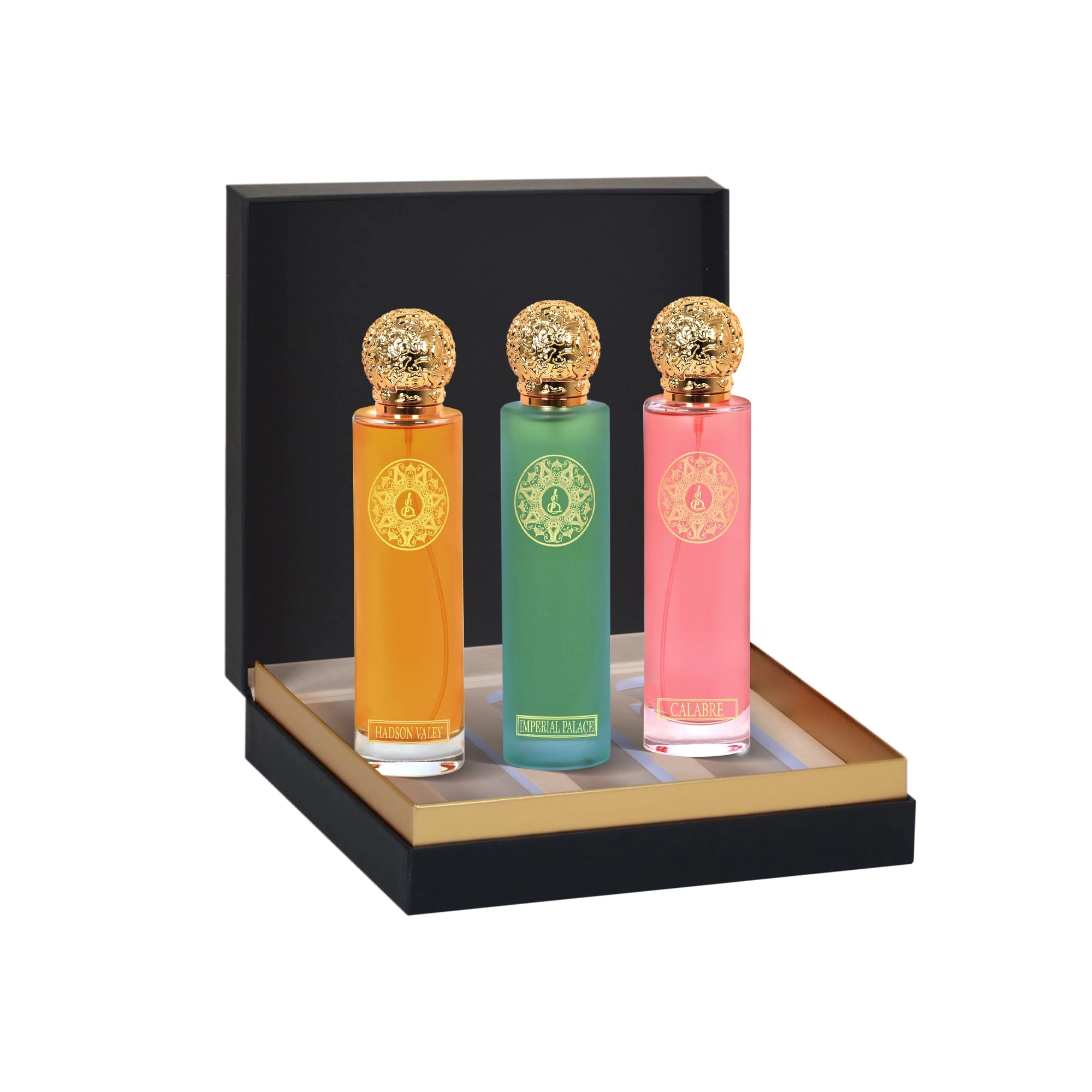 SANA SKOURI PERFUMES TRADING .L.L.C Imperial Palace - 100ML Eau de Parfum + Handson Vallery - 100ML Eau de Parfum + Calabre - 100ML Eau de Parfum