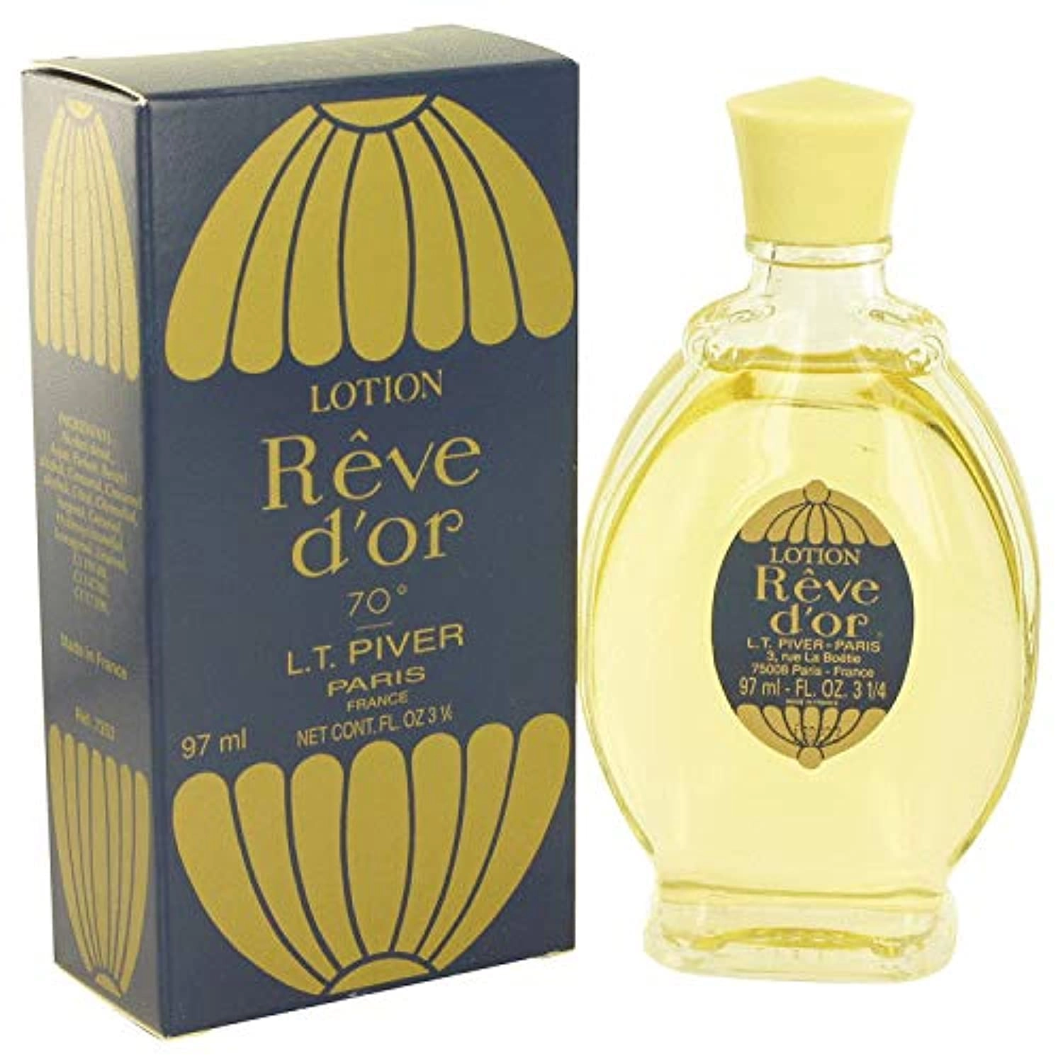Piver Reve D'or Cologne Splash - 3.25 oz