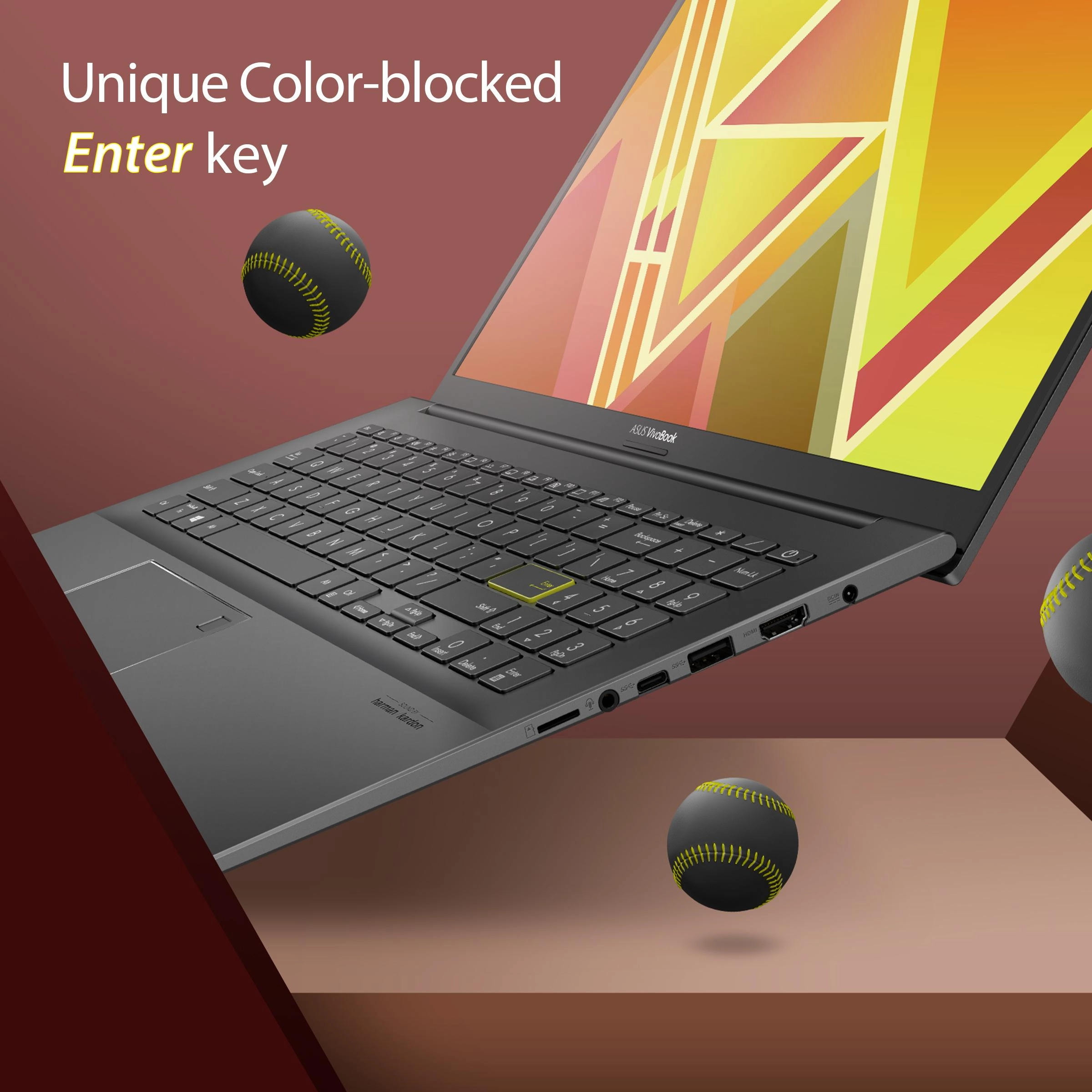 Vivobook 15 OLED K513EQ-OLED107T - 15.6'' Core i7-1165G7 16GB DDR4 1TB SSD