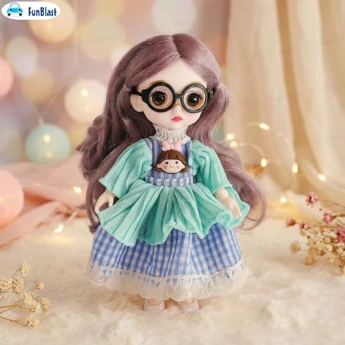 Fashion Doll - Long Hair Glasses Korean Ages 3+