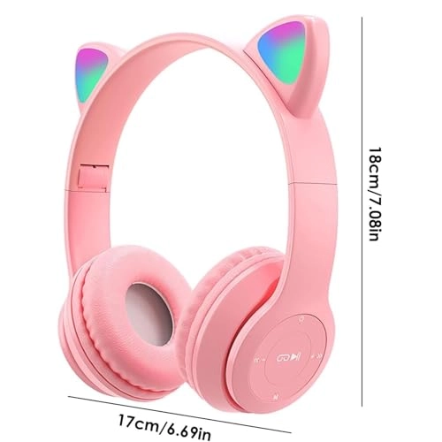 Cat Ear Kids Headphones Wireless Headphone