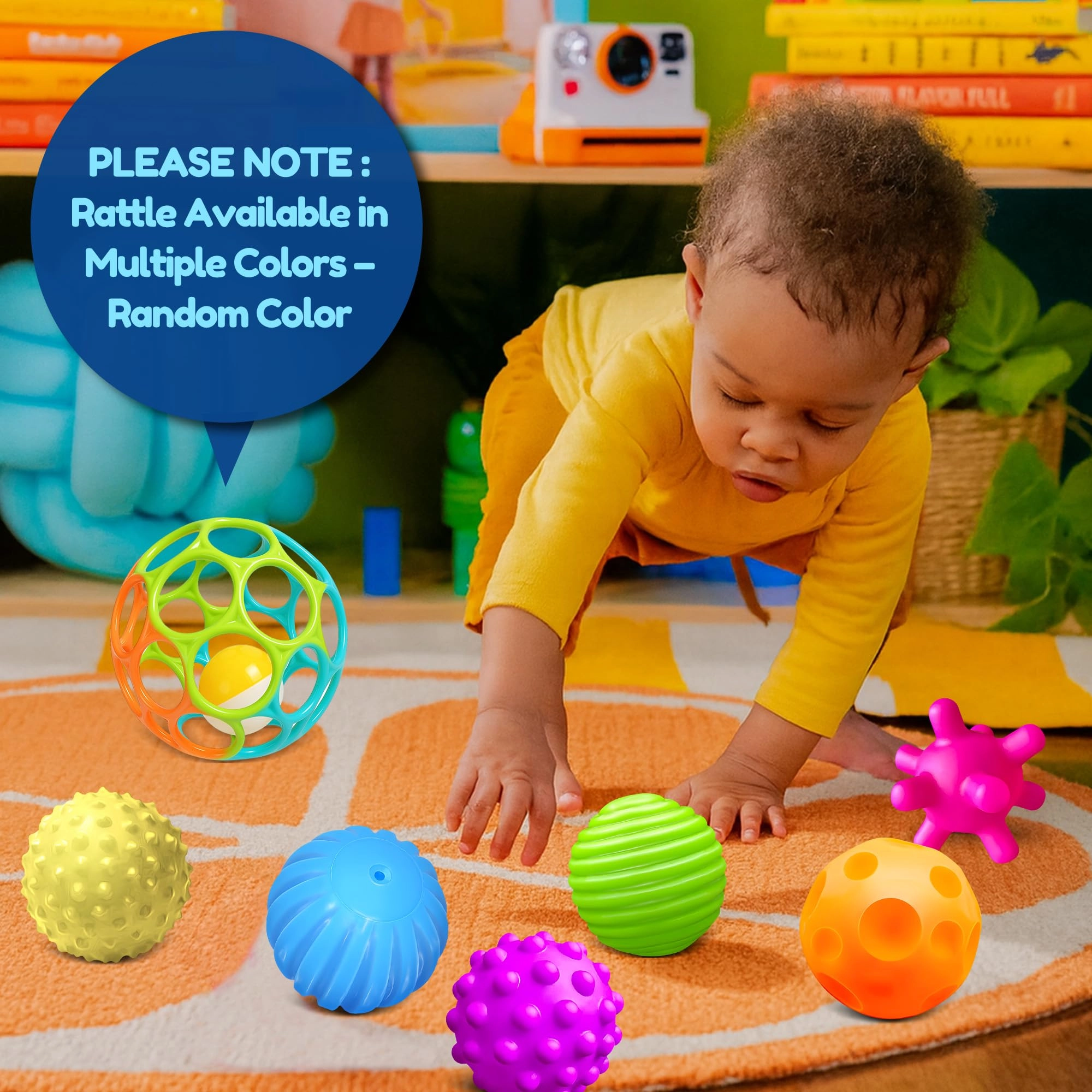 Sensory Textured Balls - Plastic