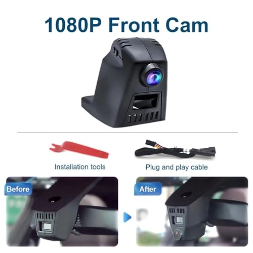 Dash Cam - 1K 1080P Front