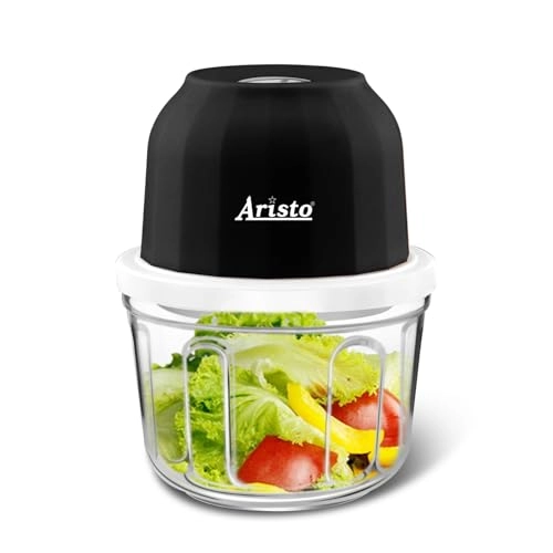 Rechargeable Wireless Electric Cordless Chopper - 350 ML 30 Watts Black