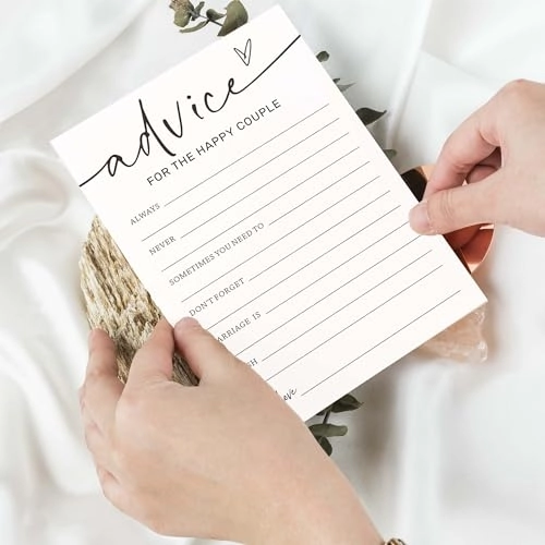 Wedding Shower Games Cards - Unisex-Adults 25 piece(s)