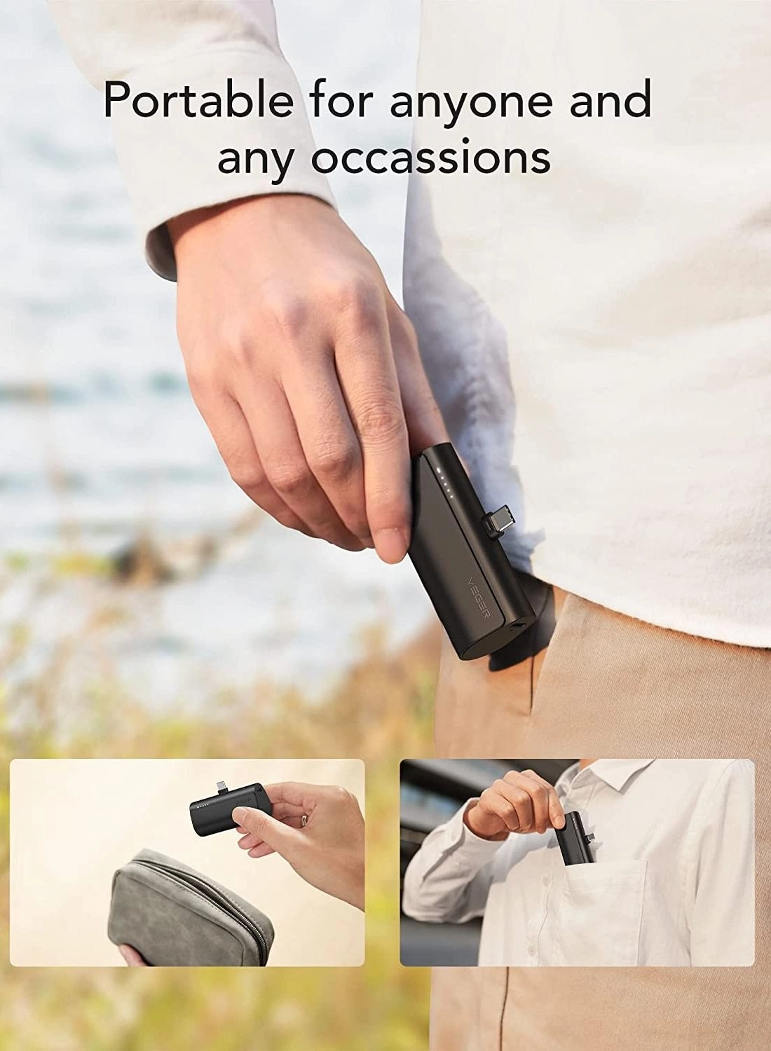 VEGER - 5000 Watt-hour 20W Fast Charging