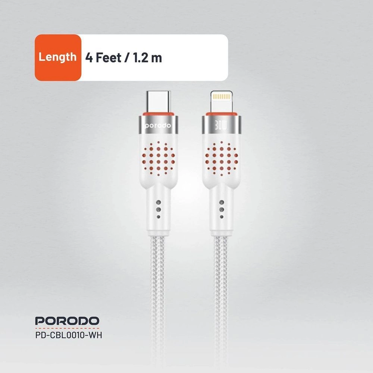 PD-CBL0004 USB-C to Lightning Cable 1.2m