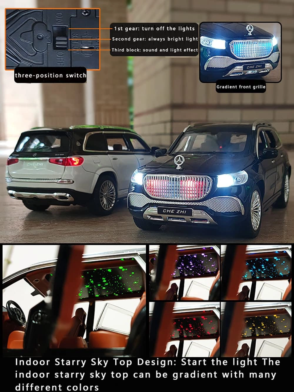 MAYBACH GLS600 - 1:24 1pcs