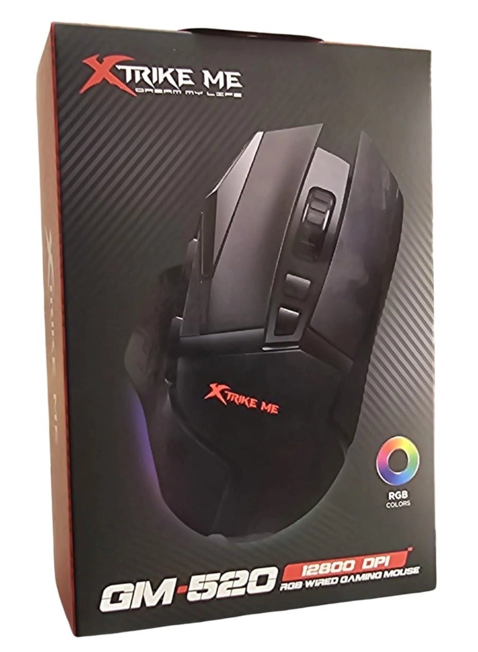 GM-520 Gaming Mouse - Wired