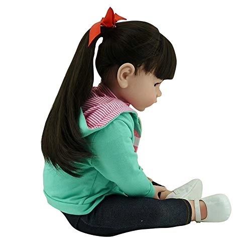 Reborn Baby Doll - 55cm/22in Soft Silicone Dressed