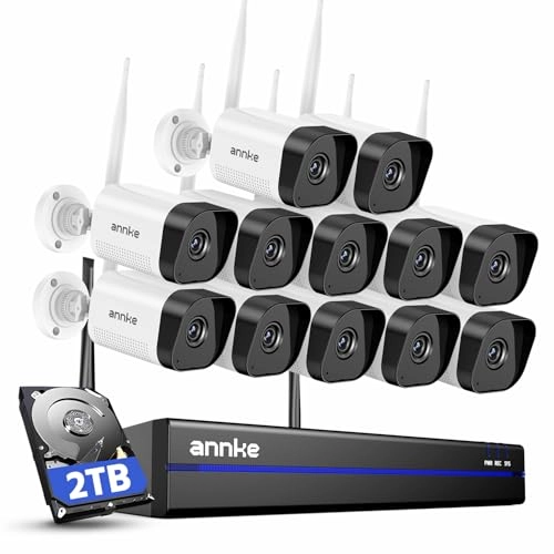 Security Camera System - 12 pcs 16CH 3MP