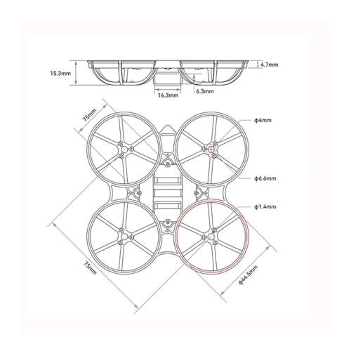 BWhoop Frame - Brushless