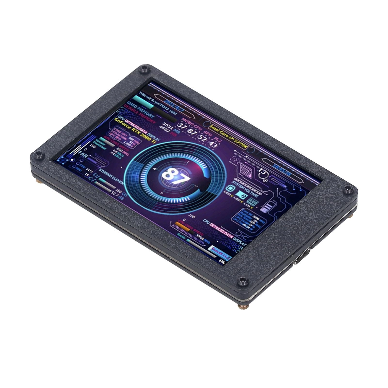 USB Mini Screen - Domary4gr1d2zan3-12 3.5in 320x480