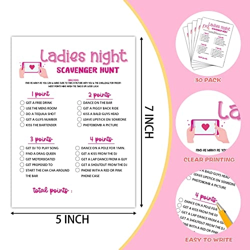 Girls Night Party Game - 30 piece(s) Adult
