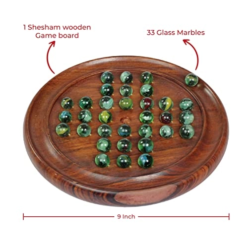 Brainvita Puzzle (DT-DL-349-BuddhiJaal) - 34 pcs