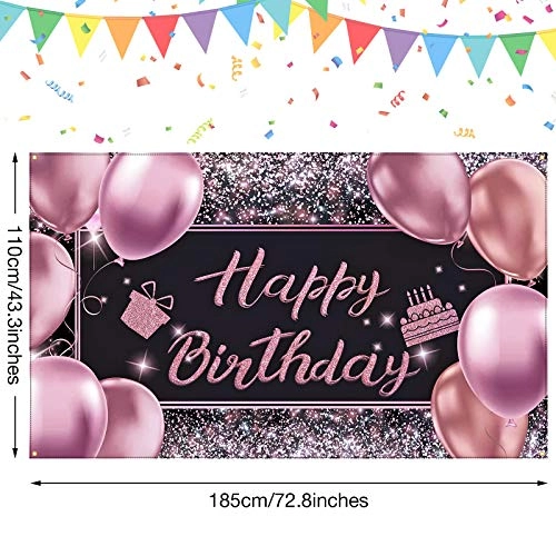 70s Theme Party Decorations Backdrop Banner - Birthday Party