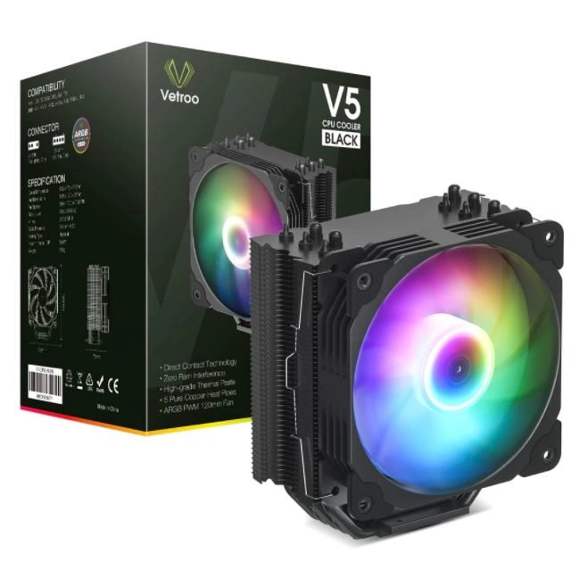 VETROO V5 CPU Air Cooler
