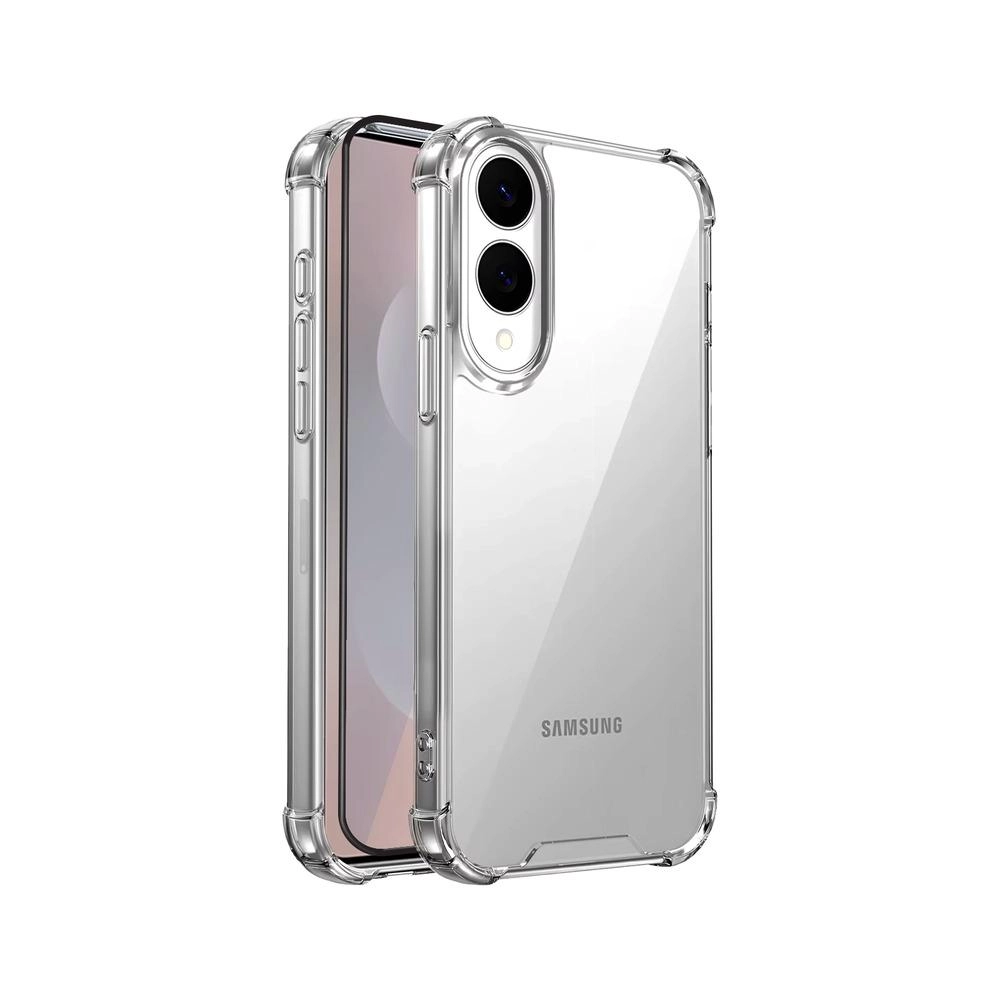 Max & Max S25 Edge Clear Case + Tempered Glass for Samsung Galaxy S25 Edge