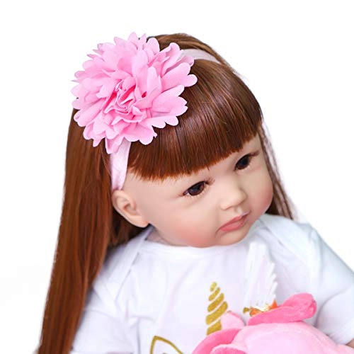 Reborn Toddler Doll - 24 inch Silicone Vinyl Ages 3+