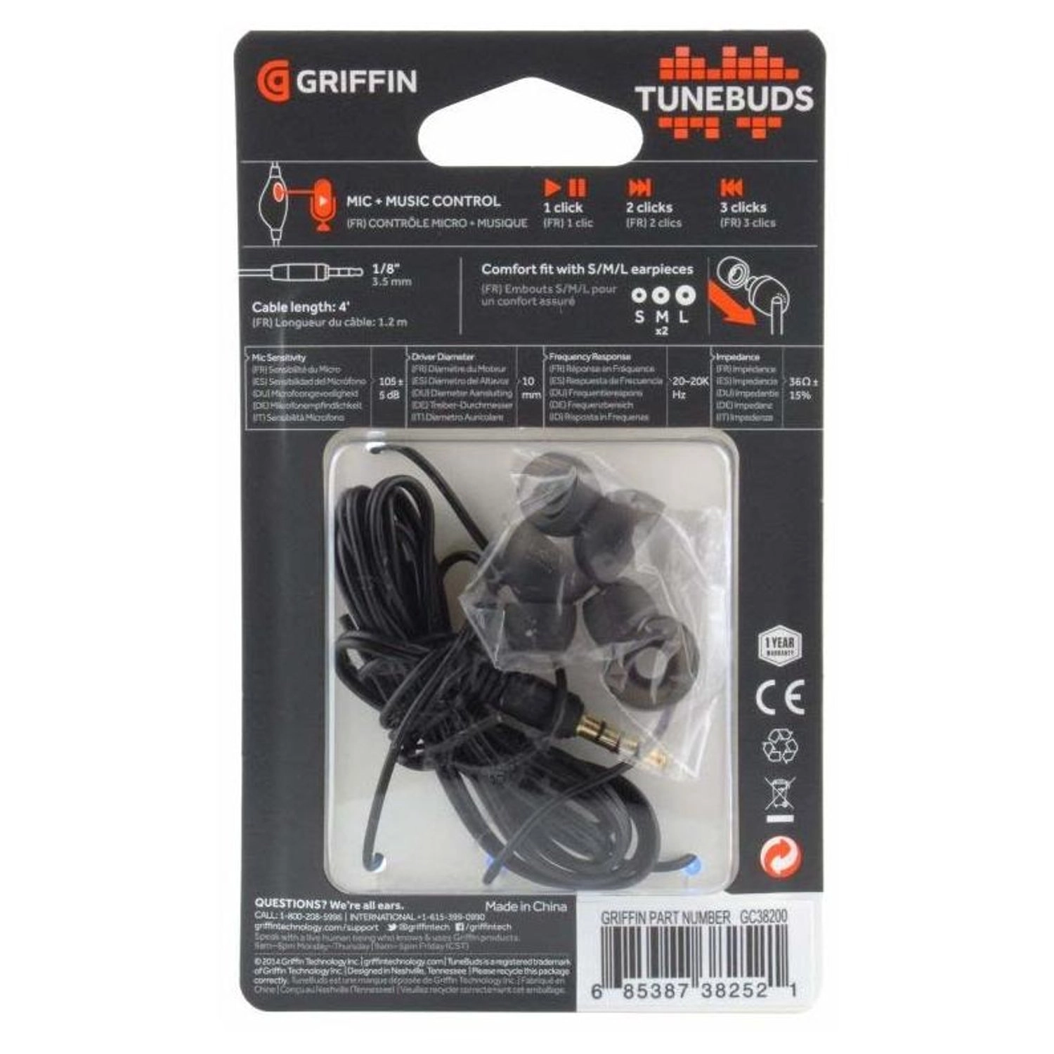 Tunebuds Wired Earphone