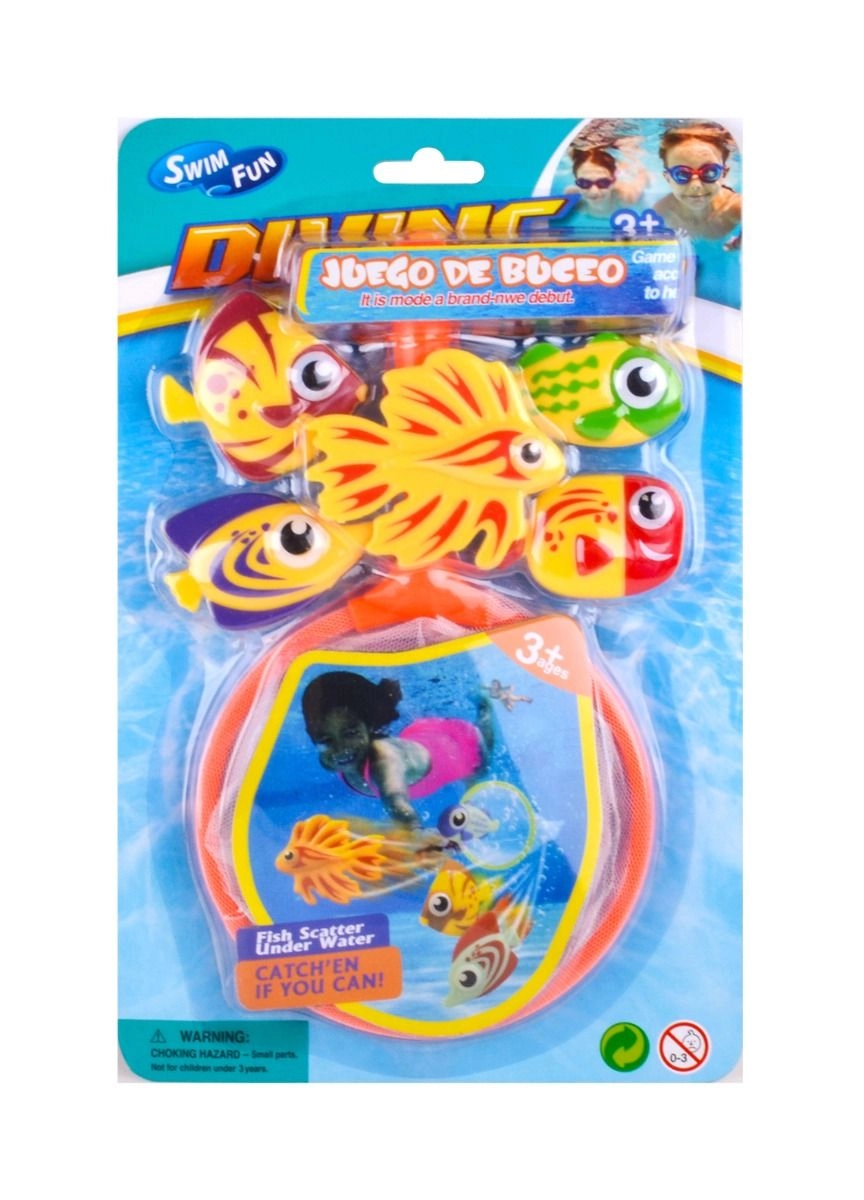 Diving Fishing Set - Multi Colour 3 +