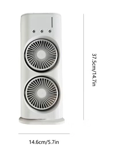 Double Ended Spray Fan - USB Rechargeable Mini Desktop Mist
