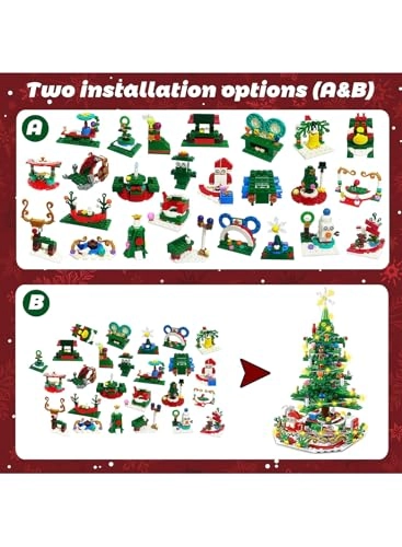 Christmas Tree Block Set - 701 pcs