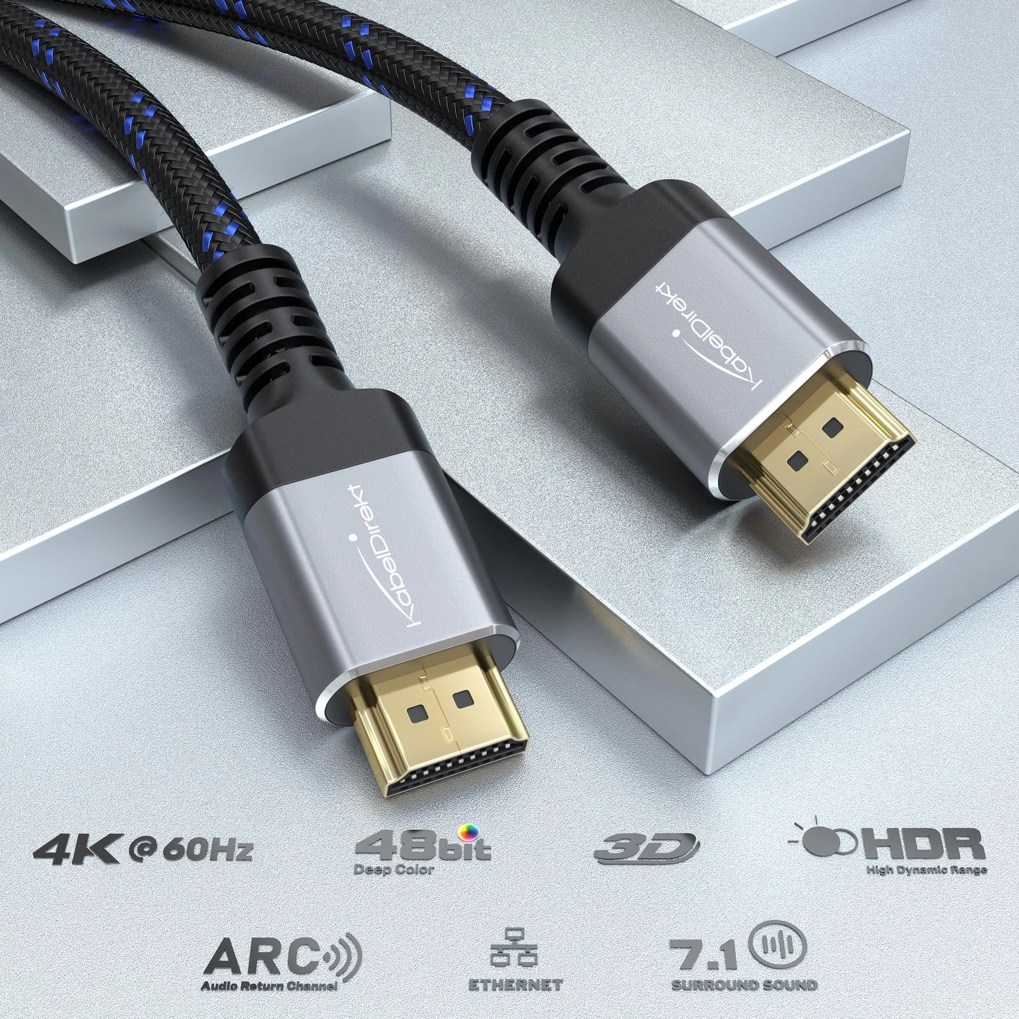4K HDMI Cable - 7.5m with Ethernet