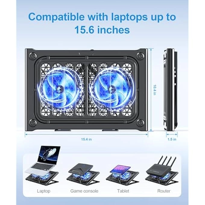 CP2020 - DUAL FANS UP TO 14 INCH