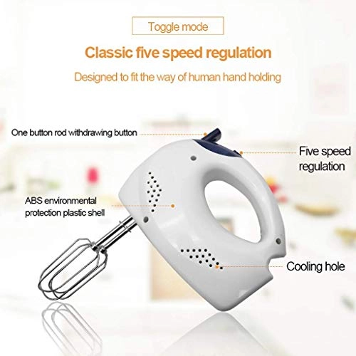 Mini Portable Electric Hand Mixer - 250w
