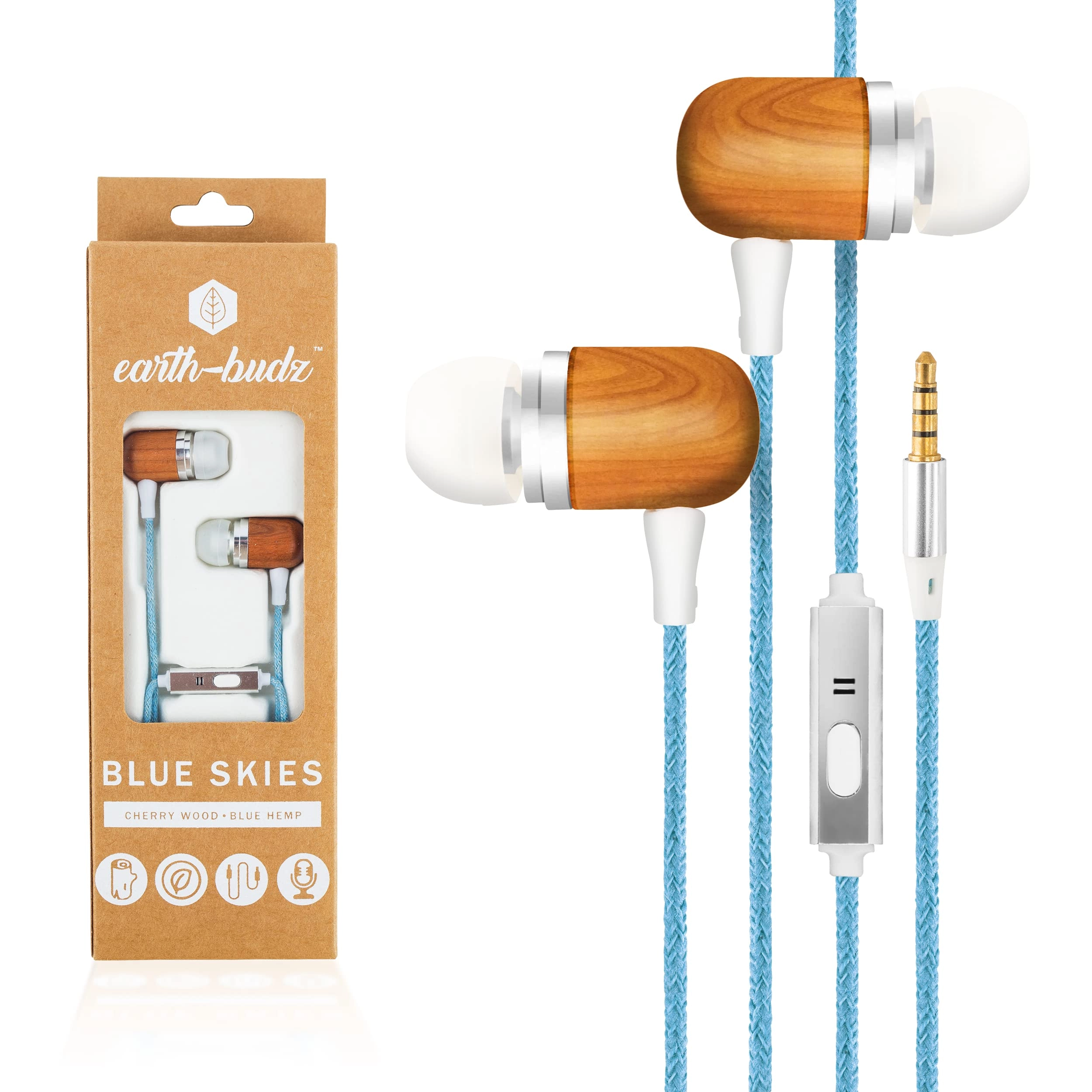 2X Mobile Earth-Budz Wired Headphone