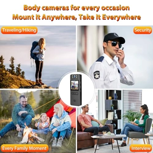 Mini Body Camera - 1080P 64GB