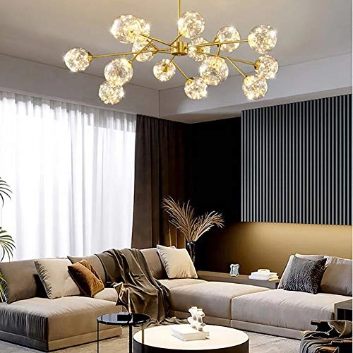 Magic Bean Molecule Chandelier