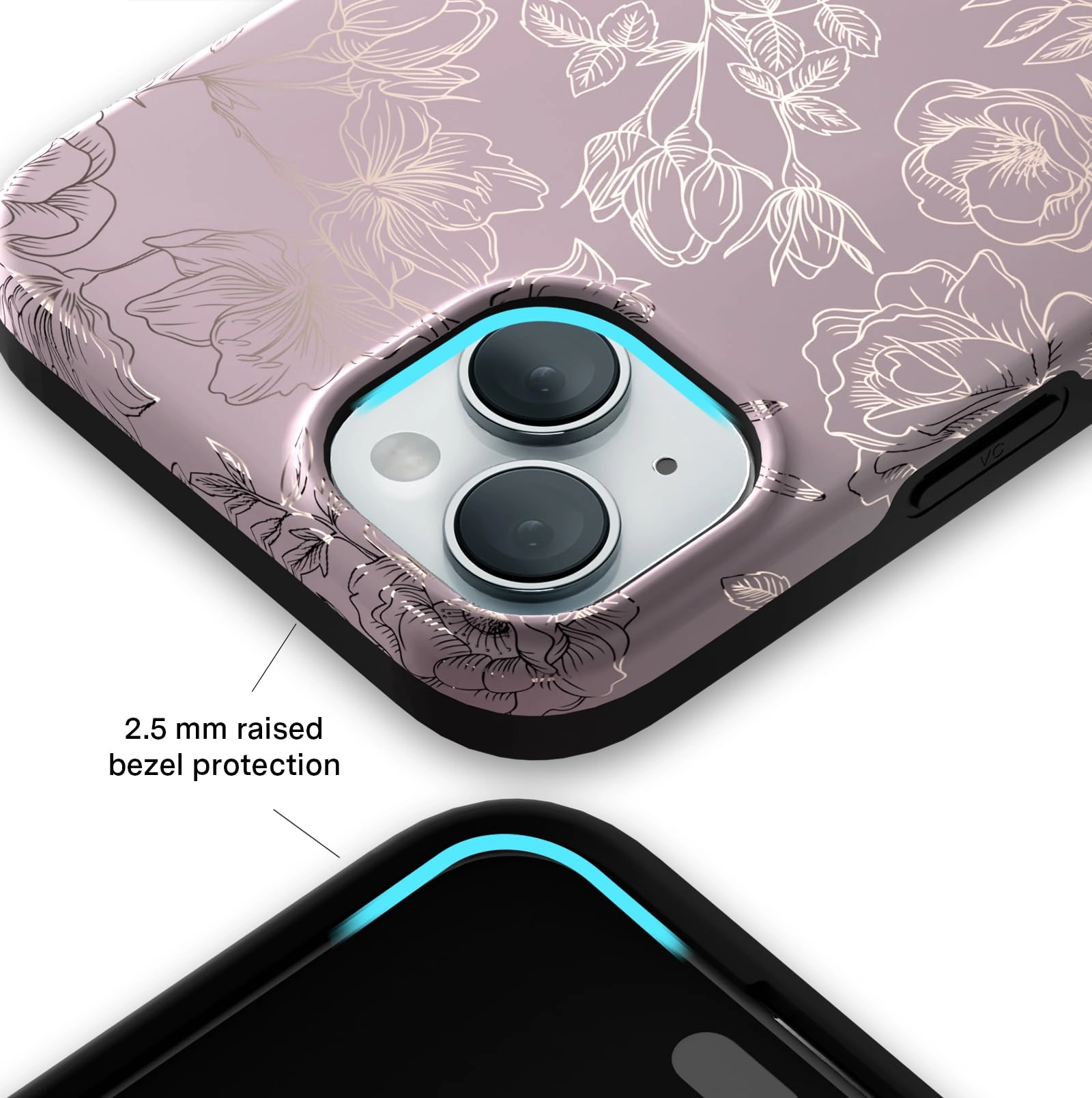 iPhone 15 Plus Case - Thermoplastic Polyurethane Basic Case with MagSafe for iPhone 15 Plus