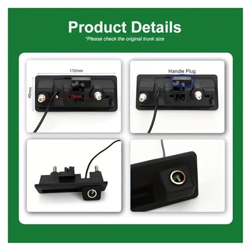 Rear View Parking Camera - Wire High-definition