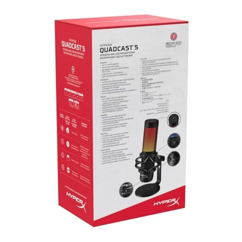(Renewed) QuadCast S USB Microphone