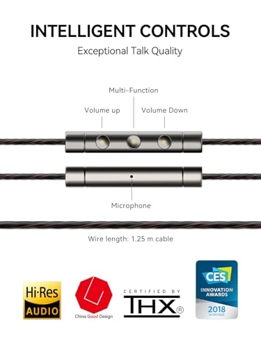 Quad Driver Wired Headphone