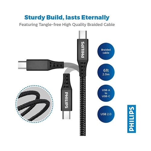 Standard Cable USB-A to USB-C 2m