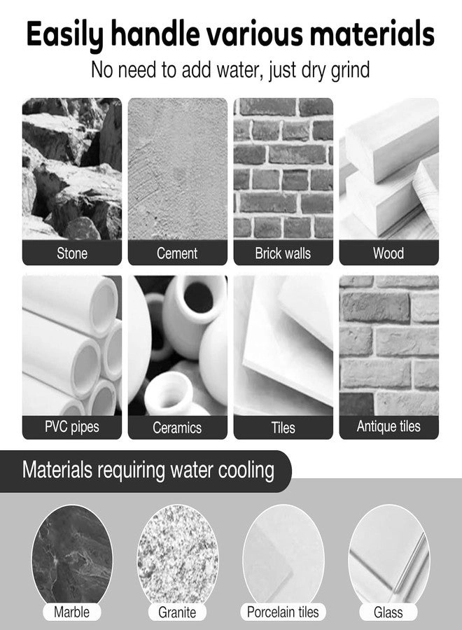 Power Drill Bits Set - Alloy Steel Carbide-Tipped 7-Piece 3-12mm