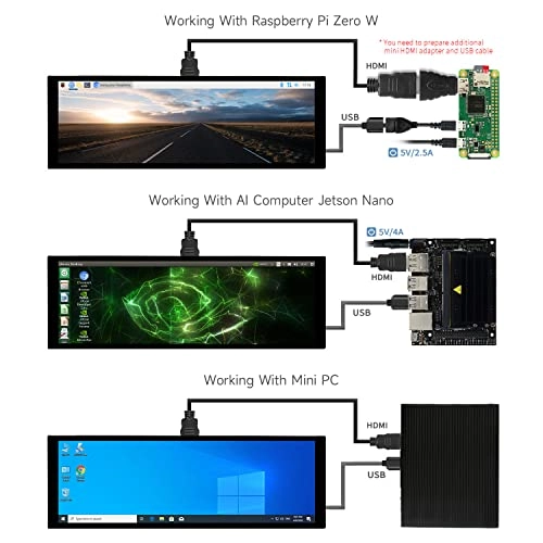 DHX-7.9inch-LCD-Touch-screen - 7.9 Inches 400(H) x 1280(V) pixels
