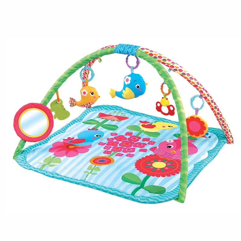 Little Beards Printed Activity Play Gym - Little Birds Printed 0 month