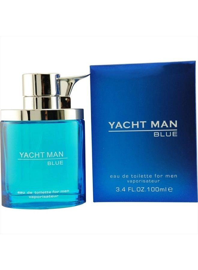 Yacht Man Blue Eau de Toilette 3.4 oz