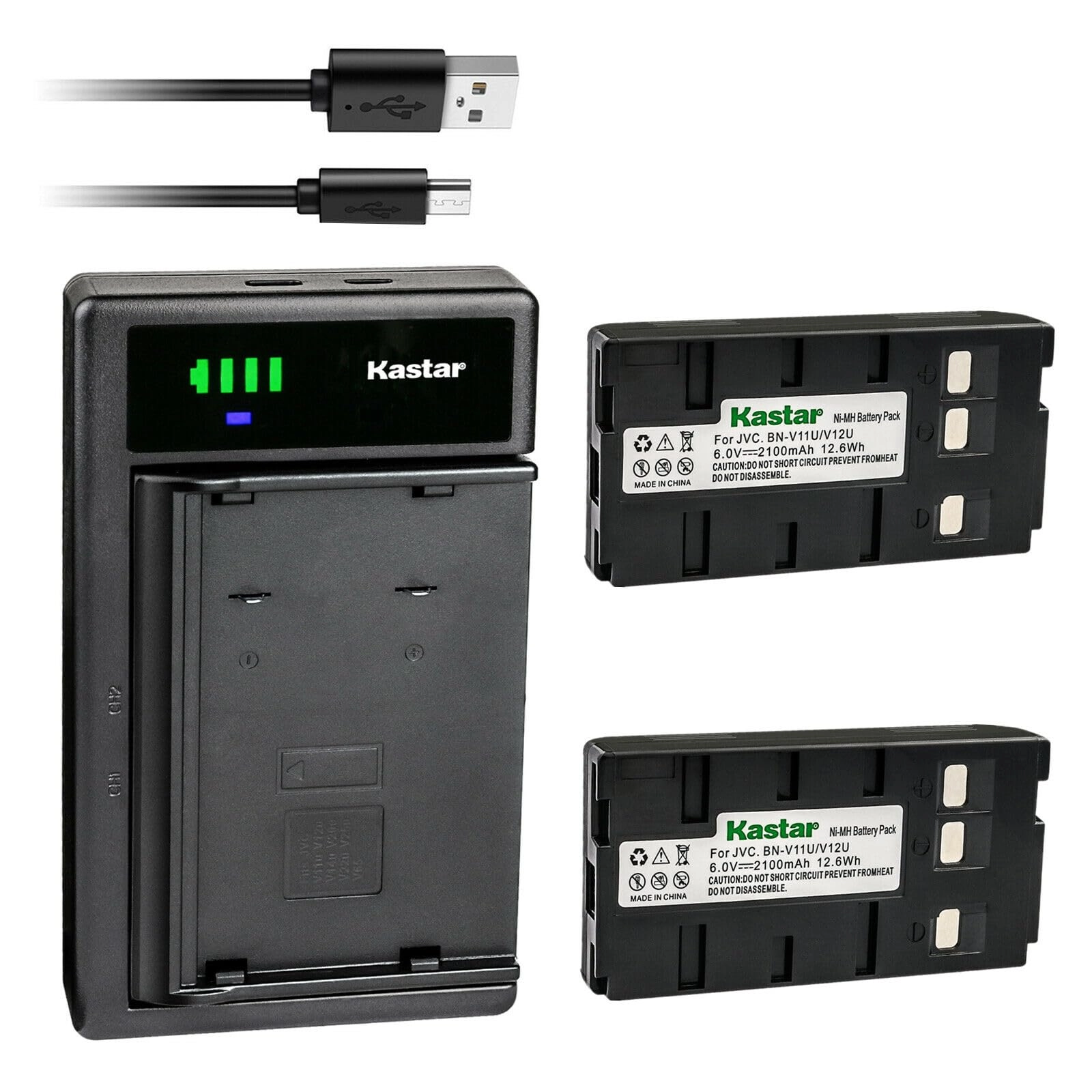 Kastar Battery - 2100mAh + Smart USB Charger