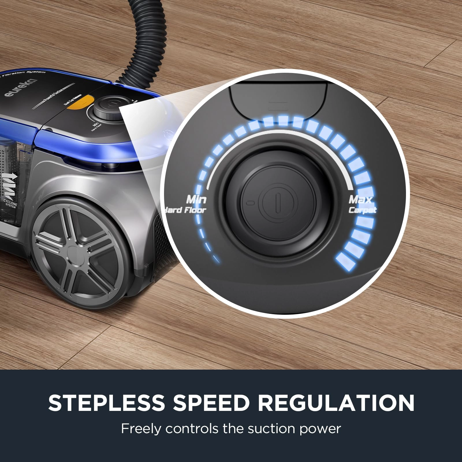 Bagless Canister Vacuum (NEN186BL)