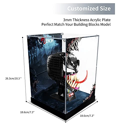 Acrylic Display Case Box for LEGO Venom 76187